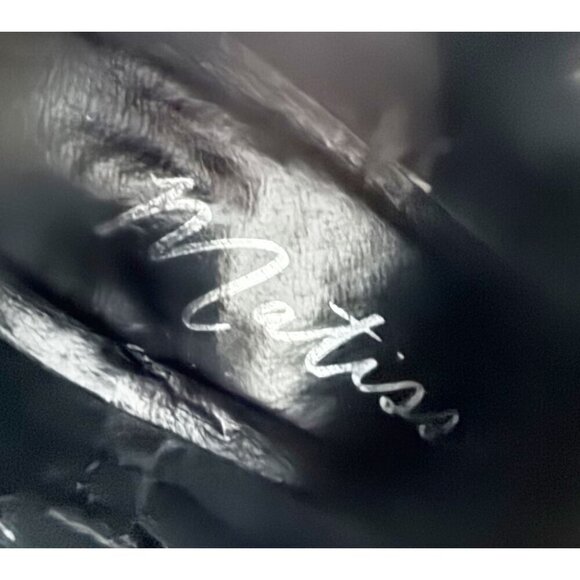 MATISSE Brogue Detail Chelsea Ankle Boot Bootie Black Size 7.5 - Picture 8 of 8